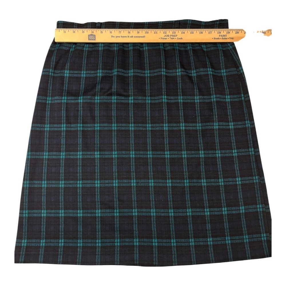 Vintage Cape Cod Sportswear Plaid Skirt Large Dark Academia Preppy Classic - Picture 2 of 5